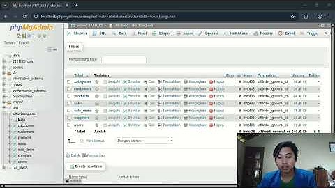 Tutorial Membuat Database Toko Bangunan Menggunakan XAMPP dan MySQL (DML + Desain Relasi)