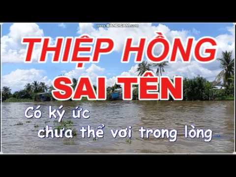 KARAOKE THIỆP HỒNG SAI TÊN. TONE NAM. TG: LƯƠNG GIA HÙNG