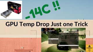 One Easy Trick to Lower GPU Temperature