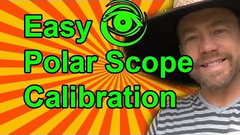Easy Polar Scope Calibration / Alignment For Telescope Mounts