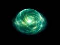Green Planet Nebula 🟢 1 Hour Brown Noise for Deep Focus & Sleep (TV Background)
