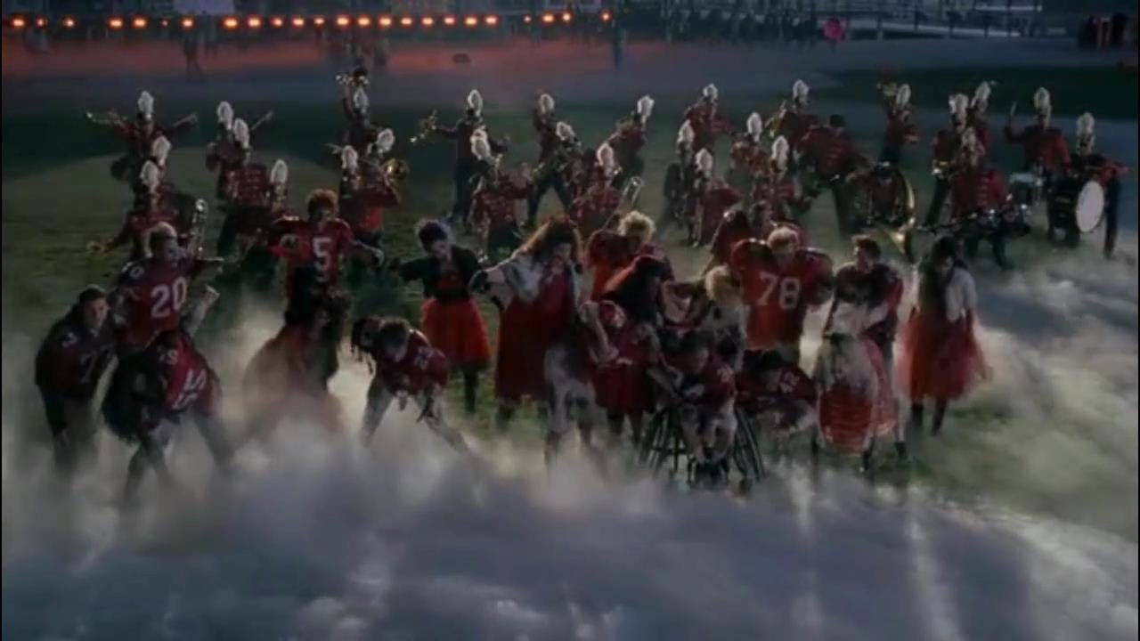 Glee - Thriller/Heads Will Roll (Full Performance)