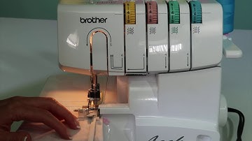 Brother 1034D Serger 27 Serging Elastic