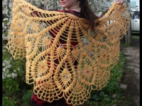 Вязание Крючком Шалей