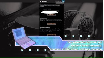 Gramofon Web Interface