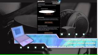 Gramofon Web Interface screenshot 4