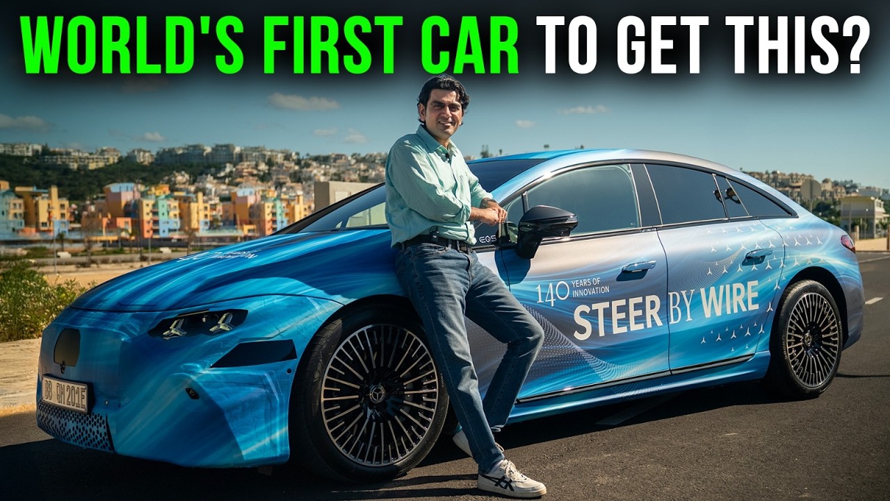 Is This The End of Traditional Steering? | Mercedes-Benz EQS With Steer ...