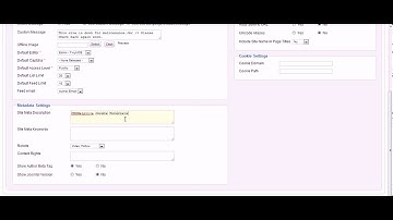 How to change meta data in Joomla