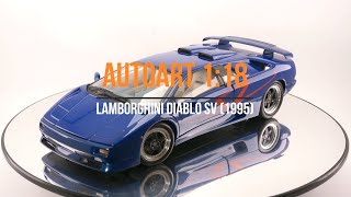 AUTOart 1:18 Lamborghini Diablo SV (1995) Blue