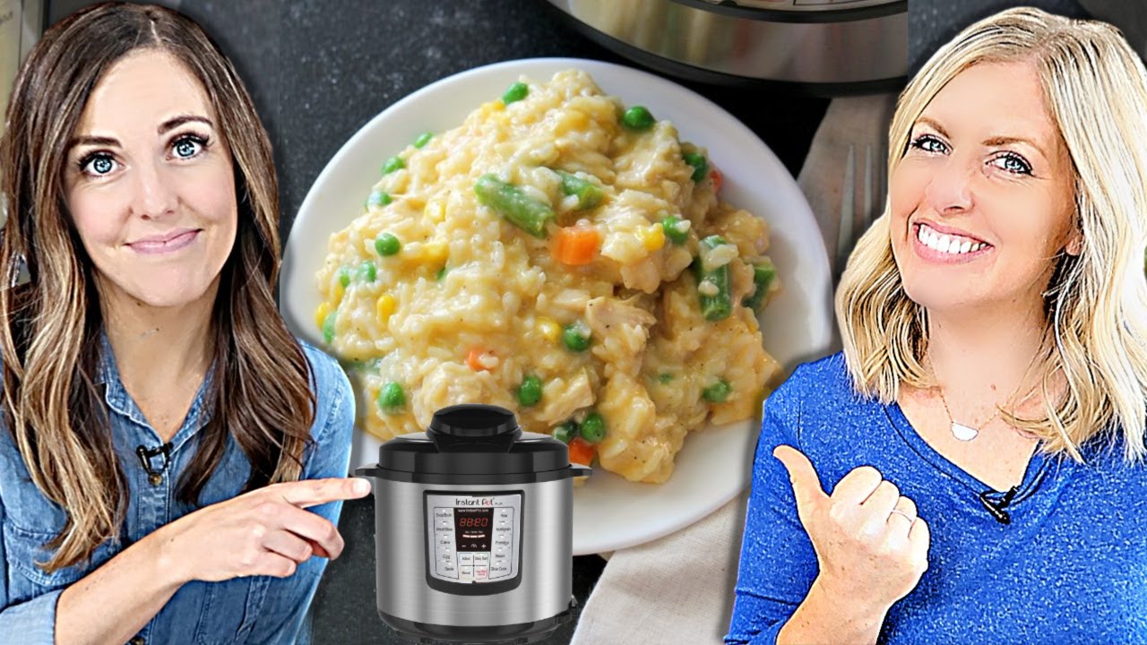 Cheesy Instant Pot Rice - Lynn's Kitchen Adventures