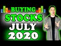 All The Stocks I Plan To Buy! - (JULY 2020)