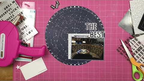 Scrapbook Process: Space Love // Kill a Kit with Style // Star Wars // Disney Layout