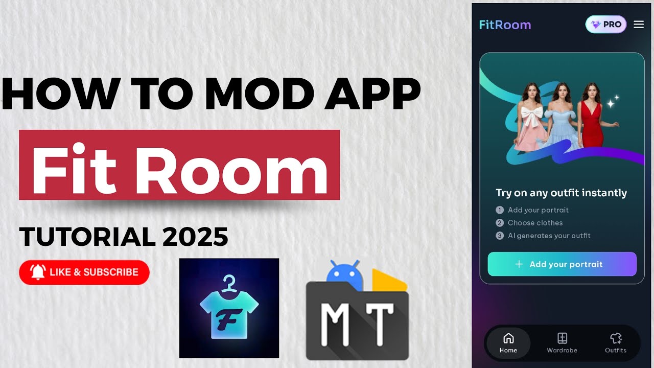 HOW TO MOD FIT ROOM USING MT MANAGER TUTORIAL FULL STEP