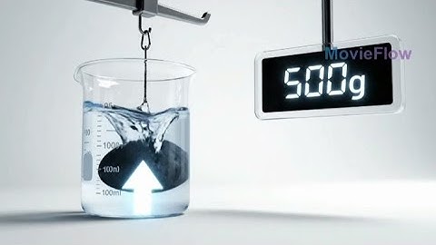 Buyont-kracht en dichtheid van een vast object #archemidiesprinciple #fysica #animatie