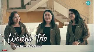 LAGU JUMAT AGUNG TERBARU//WORSHIP TRIO-CINTA DALAM DERITA//VERSI KARAOKE