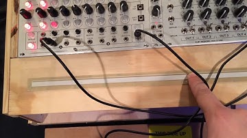 touch sensor ribbon controller test