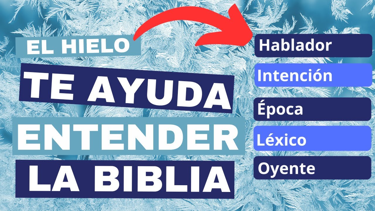 ¿EL HIELO TE AYUDA ENTENDER LA BIBLIA? SIGUE ESCUCHANDO ¡EL SONIDO SE