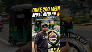 Duke200 Me Tyre Change Apollo Alpha H1🛞❤️❤️#youtube #ytshorts #foryou #explore #trending #viral