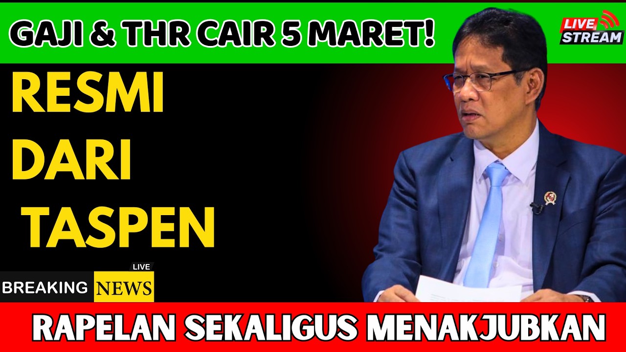Gaji Pensiun Cair 5 Maret 2026? Ini Fakta, Jadwal, THR, Rapel & Cara Aman Cek Saldo