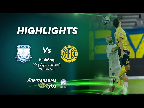 Apollon AEL Limassol Goals And Highlights