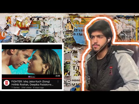 Pakistani Reaction on FIGHTER: Ishq Jaisa Kuch (Song) Hrithik Roshan, Deepika Padukone | Visha