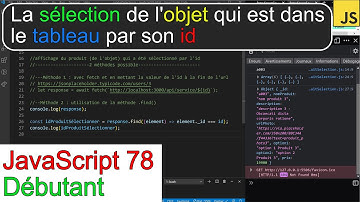 JavaScript78-La sélection de l