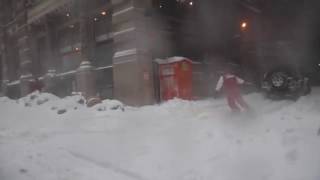 SNOWBOARDING WITH THE NYPD