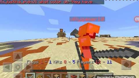 Defence time! Part 2|MCPE CTF (capture the flag) lifeboat server | Mystic Piggy