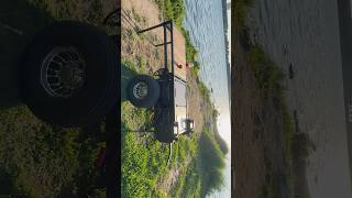 All-terrain wheels，Shock-absorbing structure，Heavy-duty cargo box#motorcycle #ebike #trailers