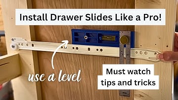 Roller Drawer Slides Made Easy!