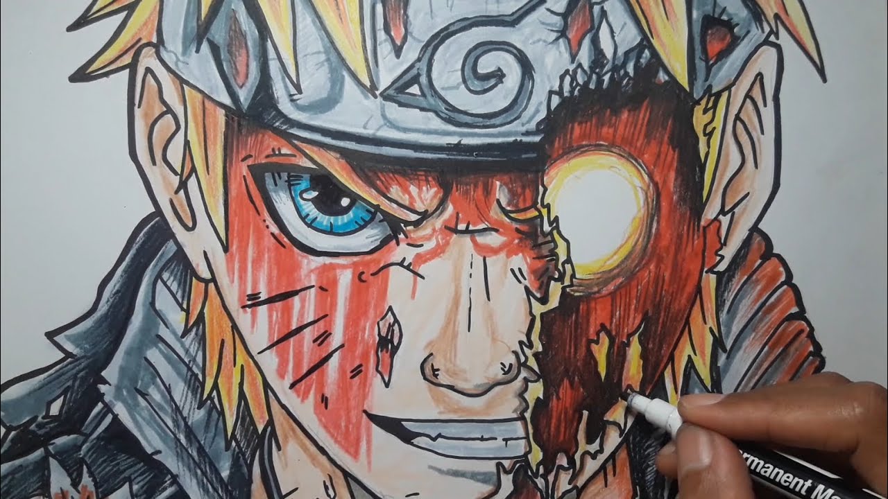 Sketsa Naruto Youtube