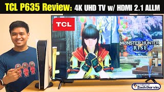 TCL P635 - A Budget QUALITY 4K TV with HDMI 2.1 & ALLM | Is it OK for PS5 Gaming & Streaming? 43' TV