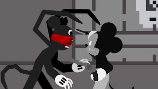 Suicide Mouse Vs Cartoon Mouse (Stick Nodes)