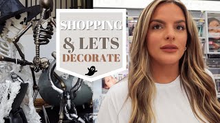 SHOPPING \& FALL DECORATING | Casey Holmes Vlogs