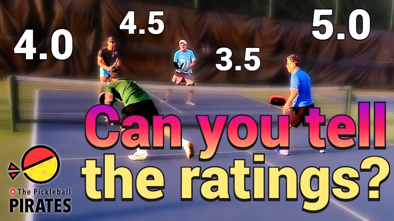 How would you Rate the Players (DUPR)? Pickleball Men's Doubles YouTube