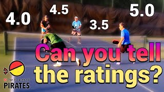 How would you Rate the Players (DUPR)? Pickleball Men's Doubles