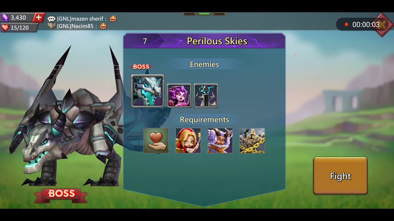 Lords Mobile, Astre Witch Doll Challenge - Stage 7 | New castle