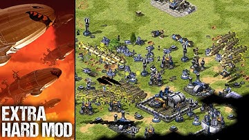 Red Alert 2 | Extra Hard Mod | KIROV SPAM vs Brutal Ai
