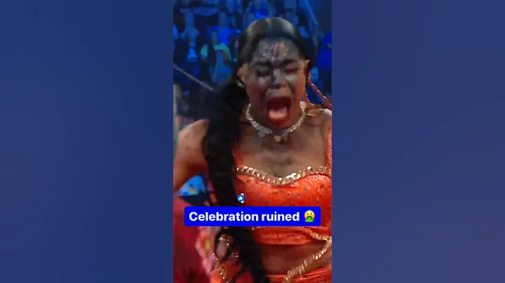 Asuka Poison 🤢 Mist on Bianca Belair #viral #biancabelair #romanreigns #bloodline #youtubeshorts