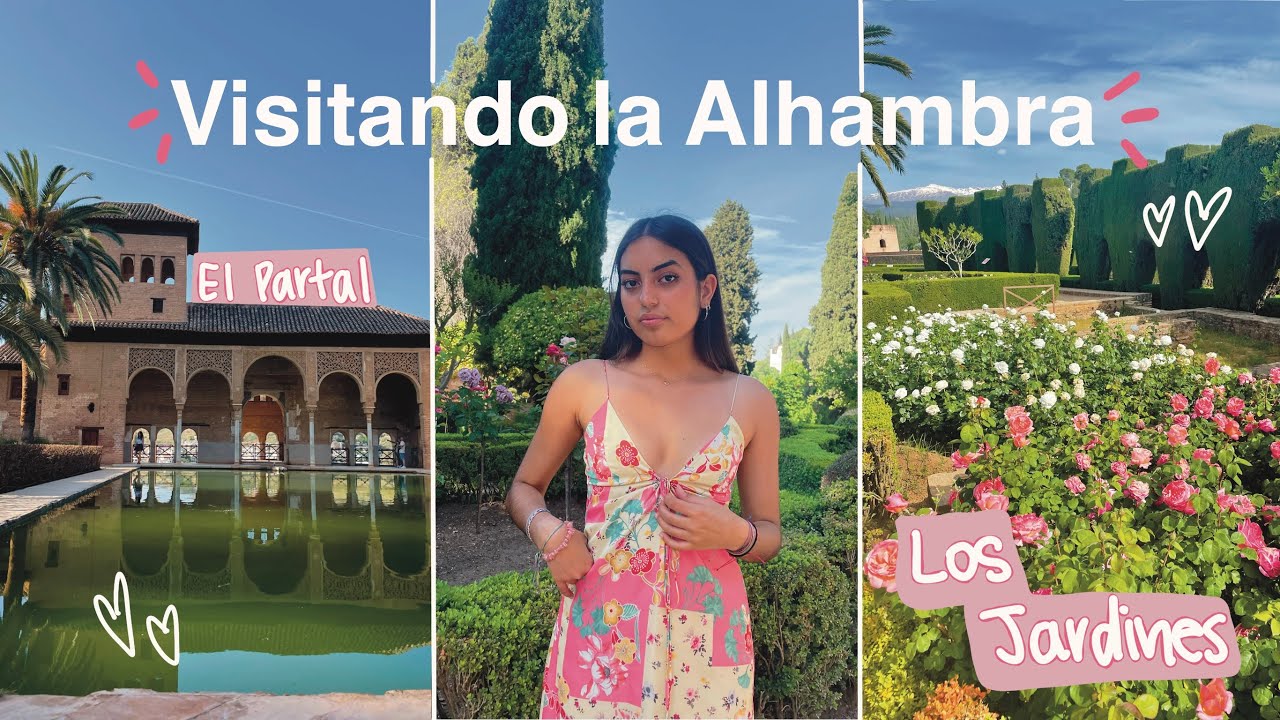 Visitando la ALHAMBRA : Jardines, Alcazaba y El Partal