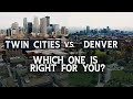 COMPARED:  Twin Cities vs Denver | Living in Minnesota or Colorado