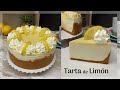 TARTA de LIMÓN 🍋 | CHEESECAKE de LIMÓN | SIN HORNO!! | Lemon Cheesecake No Bake