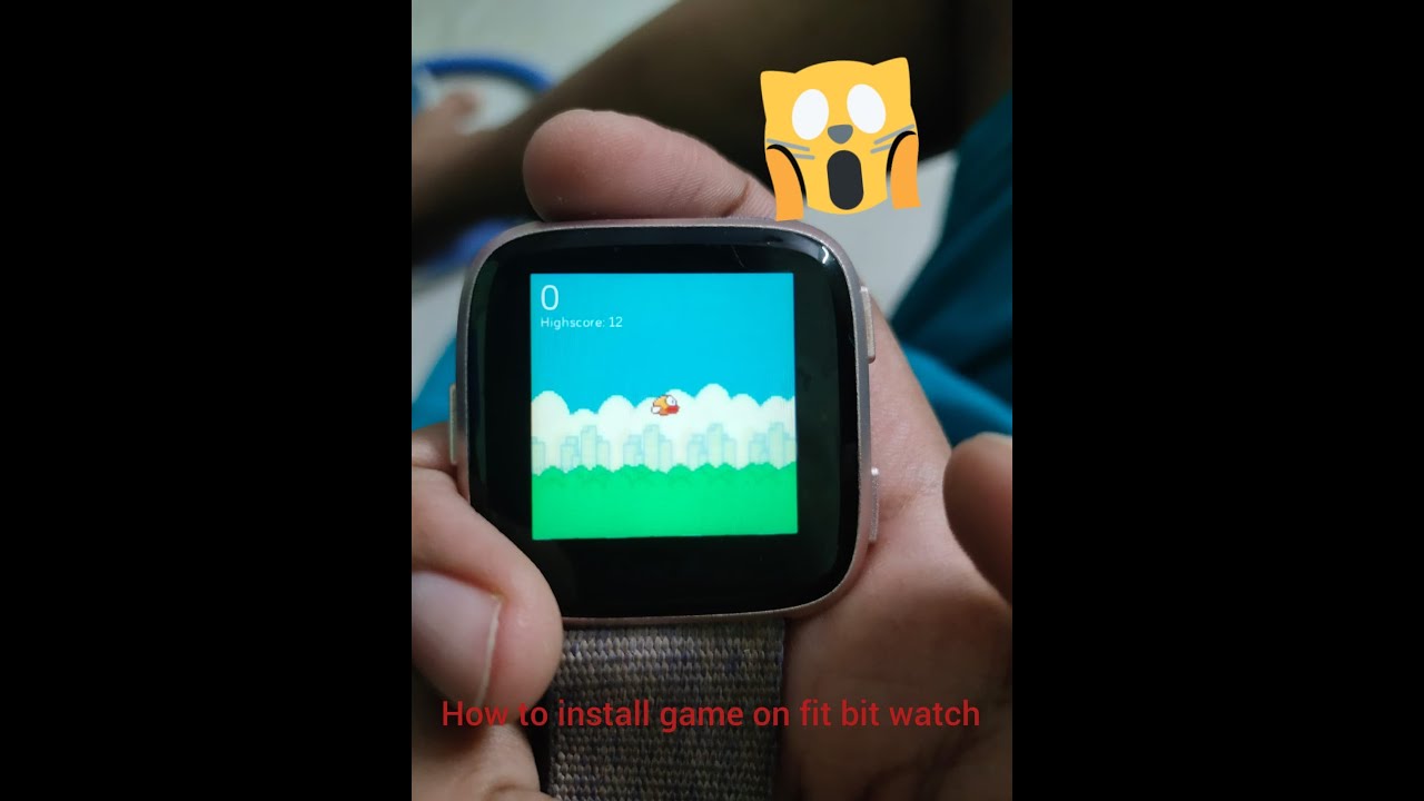 how to install game on fit bit watch #fitbit #game - YouTube