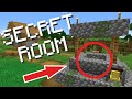 Minecraft new secret room in village well