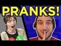 PRANK CALLING ADULTS REACT CAST (W/Tom and Mikaela)