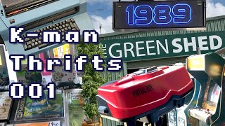 Thrifting at The Green Shed and Retro Video Game Market