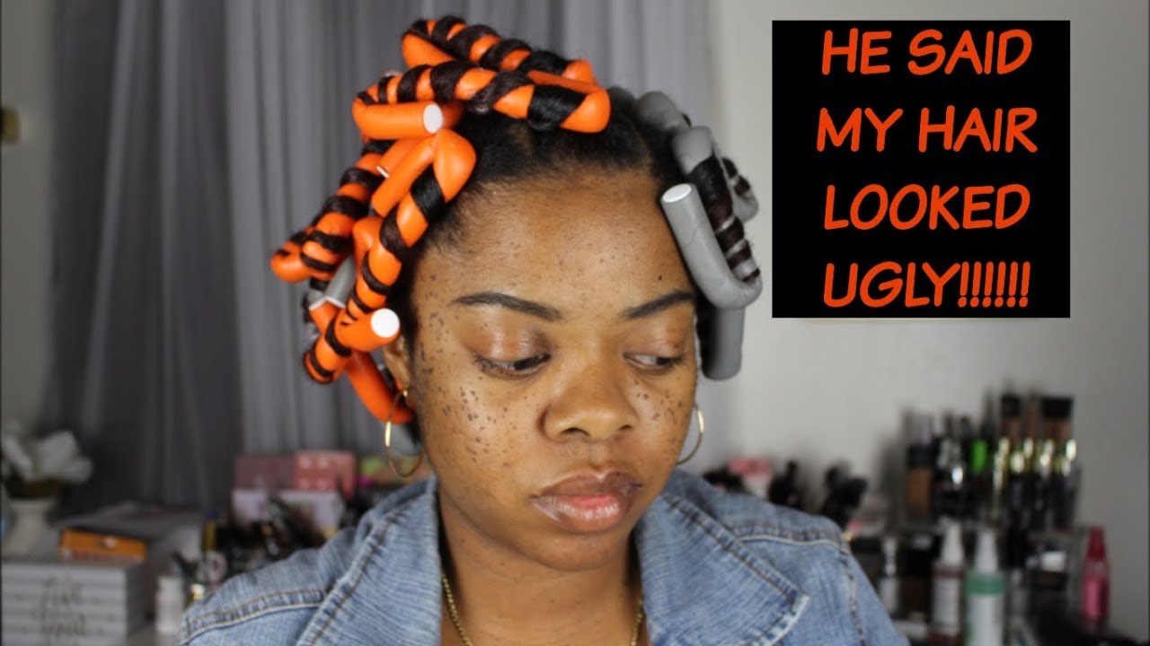 how-to-flexi-rod-first-second-attempt-on-natural-hair-he-said-my