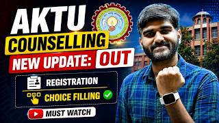 Aktu Counselling New Update Out Registration & Choice Filling✅ | Uptac Choice Filling 2026 For Btech