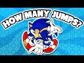 How Many Jumps Does It Take To Beat Sonic Adventure 1 (Sonic's Story)? - DPadGamer