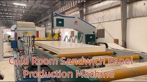 Cold Room Sandwich Panel Production Machine